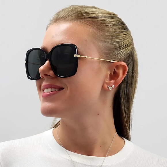 New - GUCCI Square Frame GG0511S Sunglasses Black - Picture 4 of 16